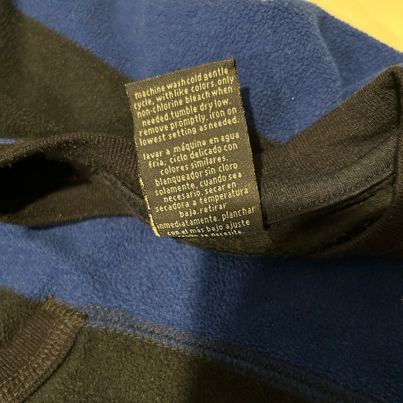 Faded Glory Fleece Striped Top - Picture 5 of 7